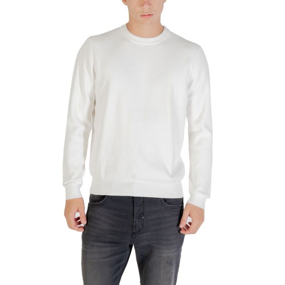 Antony Morato Beige Polyester Men's Sweatshirt